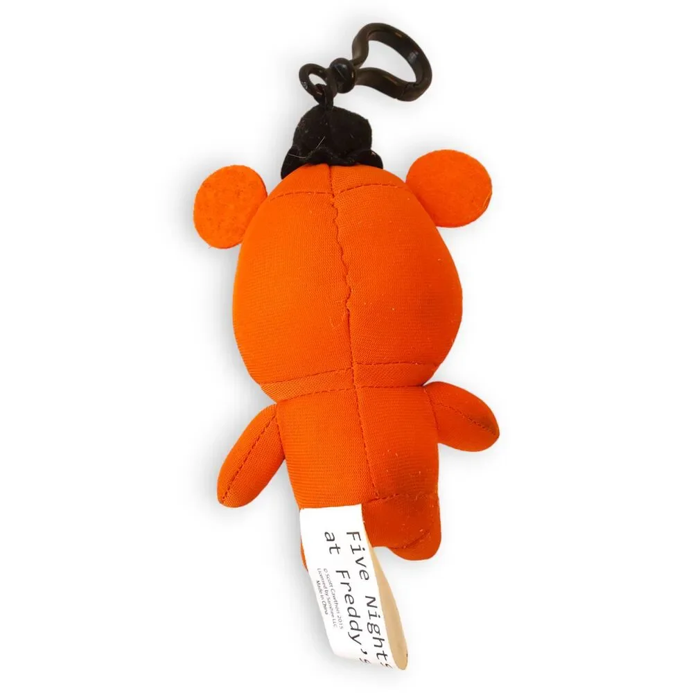 2015 FNAF Freddy Fazbear Plush Clip Keychain 5 Inch Phatmojo